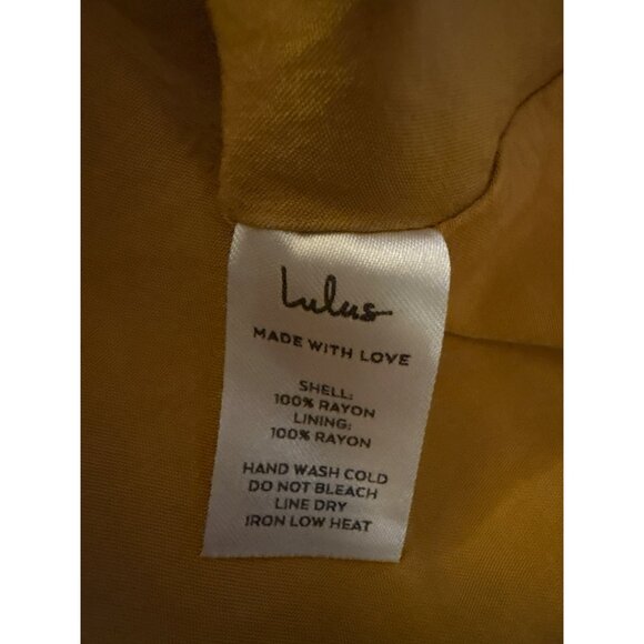 Lulus Downright Darling Halter Neck Tiered Ruffle Mini Dress Size M - Picture 5 of 8